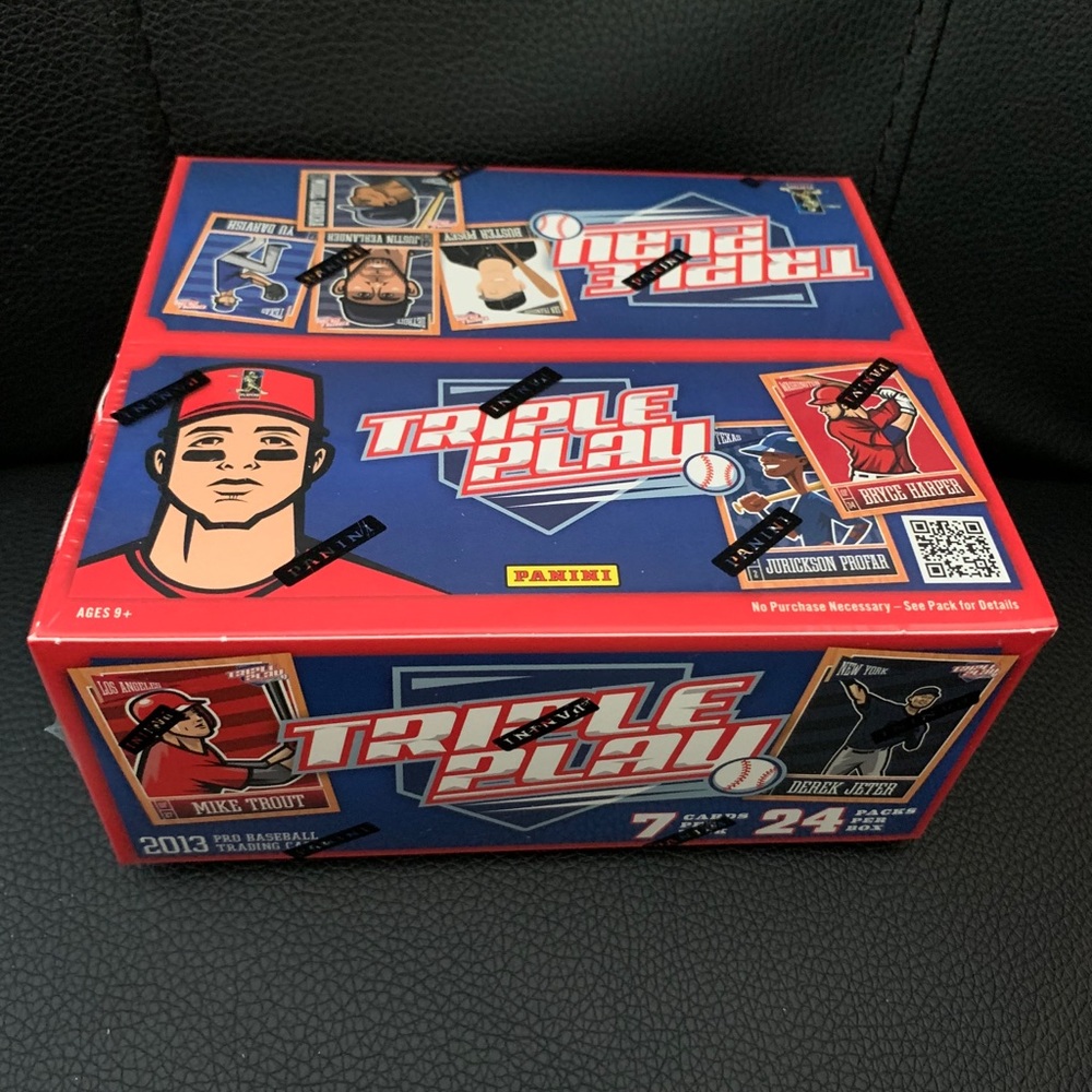 2013 Triple Play baseball cards sealed box 24 Pack